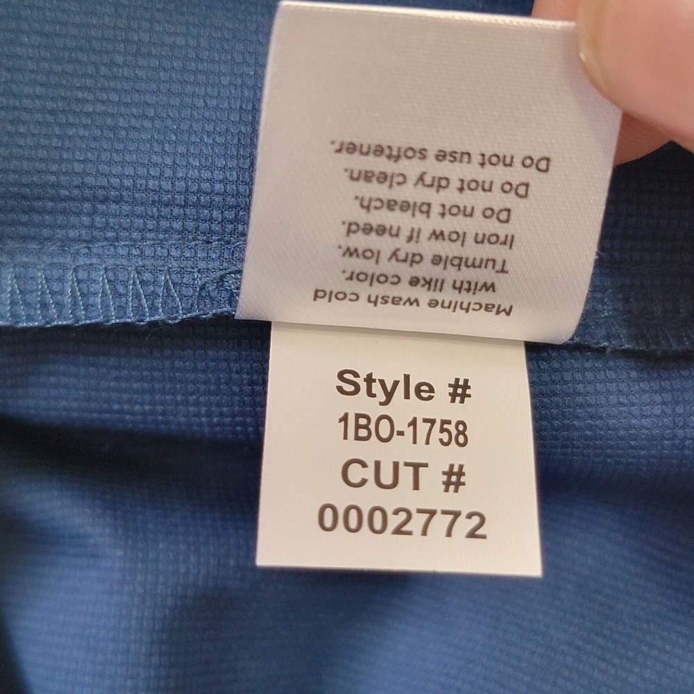 NEW Mizzen+Main Helmsman Slim Fit Blue Performance Shorts 1BO-1758 Mens LG 5" - Picture 7 of 8